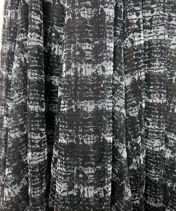 Alternative view of Long Grey Marl Swan Lake Tulle